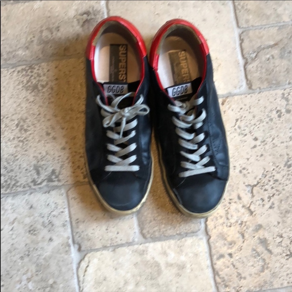 Goldenn goose distressed look sneakers